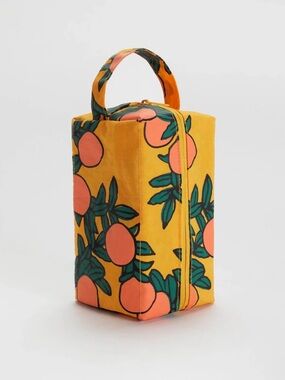 BAGGU orangetree Print dopp kit